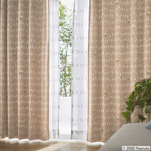 注目ブランド ピーナッツカーテン チャットウェイ オーダーサイズ幅100cm 丈260cm以内 ウォッシャブル 遮光2級 形状記憶 ドレープ スヌーピー ウッドストックw 安いそれに目立つ Saae Divinolandia Mg Gov Br