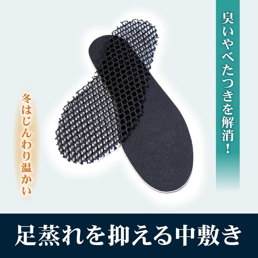 楽天市場 営業日13時まで即日発送 送料無料 靴 中敷き インソール 汗 足 蒸れない インソール 靴 くつ 消臭 涼しい 洗える スリッパ 臭い 対策 通気性 サイズ調整 ヒロオカ 楽天市場店