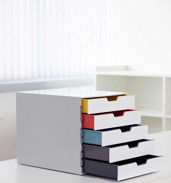 最安 バリカラーミックス デュラブル Mix5 Varicolor Durable 縦型 卓上 引出し ドイツ ヨーロッパ 書類整理 オフィス用品 おしゃれ 5段 レターケース 日用品雑貨 文房具 手芸 文房具 事務用品 Dur