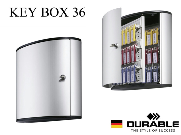 お気にいる 楽天市場 Durable Key Box 36 デュラブル キーボックス 36おしゃれ ヨーロッパ オフィス用品 アルミニウム カギ 鍵 保管 壁掛け ドイツ The Wind 期間限定送料無料 Dfilogistics Co Id