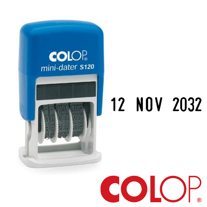 【楽天市場】COLOP コロップ 日付 スタンプ mini dater stamp S120