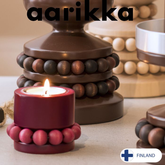 aarikka 木製シャンデリア型キャンドルホルダー 北欧ヴィンテージ - 工芸品