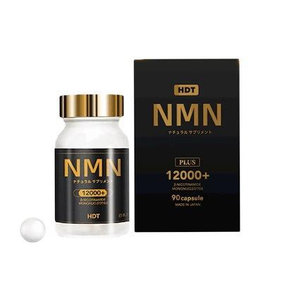 HDT NMN 12000+ 新生代NAD+付きもの剤 99.99% の高純度/90粒入