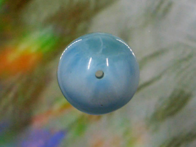 天然石ビーズ ラリマー 丸玉12mm 1点物 No.1229 14,850円