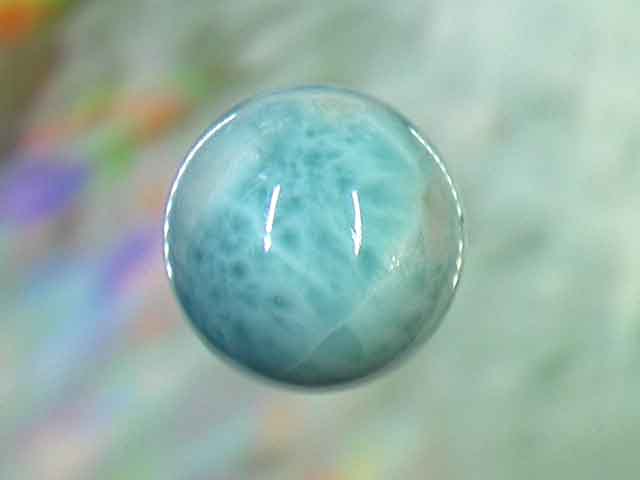 天然石ビーズ ラリマー 丸玉18mm 1点物 No.1279 39,683円