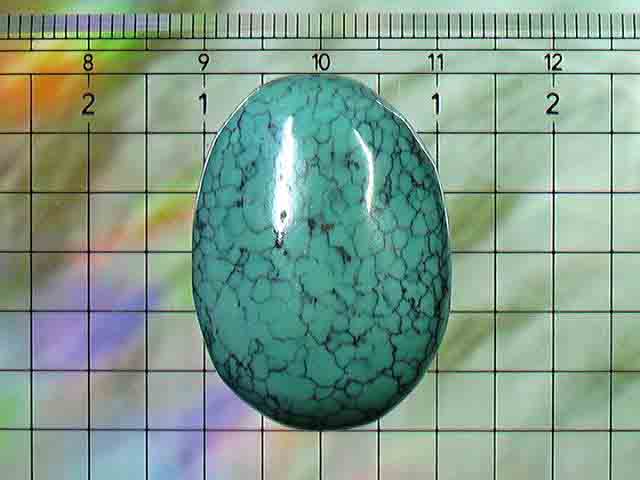 ターコイズ 大粒 貫通穴開き 52.6carat No.1