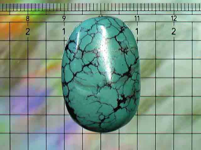 ターコイズ大粒 貫通穴開き 57.0carat｜天然石シルバー ティングス クラブ