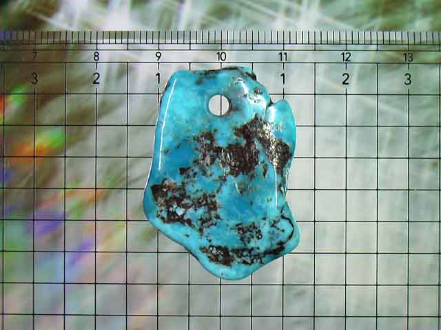 パイライトターコイズの ペンダントトップ アリゾナ産 36.6carat 11,562円