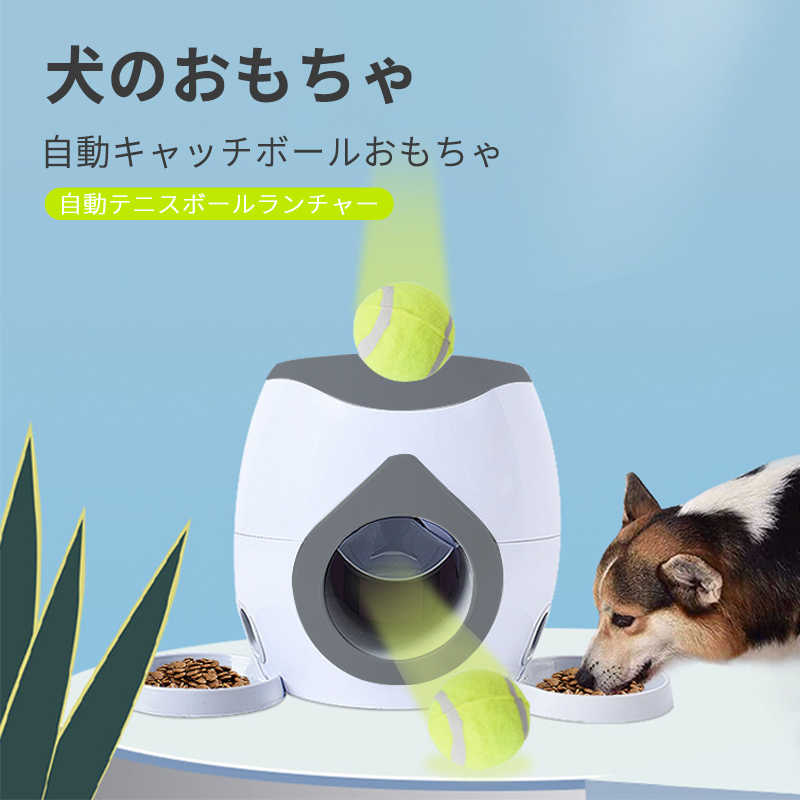 楽天市場】お買い物マラソン【P5倍】犬のおもちゃ 自動キャッチボール 