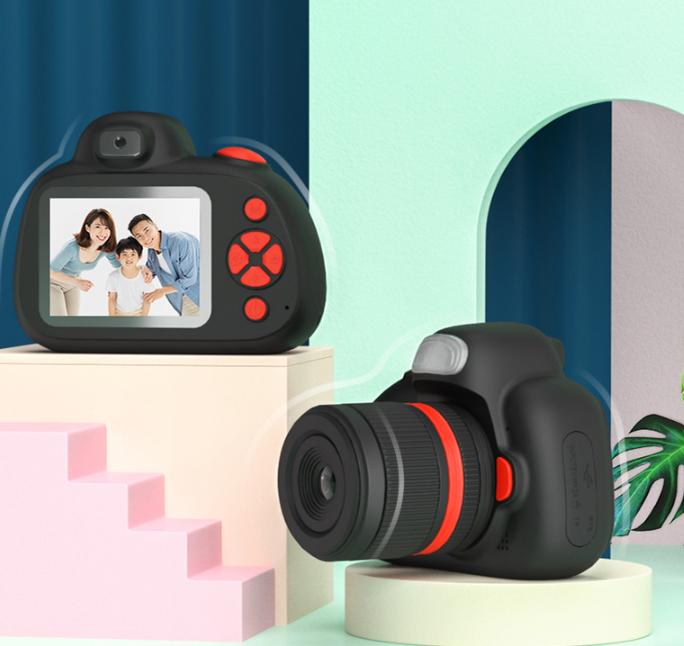 子供一眼レフカメラ 子供用 デジタルカメラ トイカメラ 子供プレゼント トイカメラ キッズカメラ 自撮可能 2.4インチ IPS画面 ズーム ミニカメラ 定時自撮り 3連写 子供の日 誕生日 知育 教育 男女兼用 子供おまちゃ32GSDカート付き）｜シングス