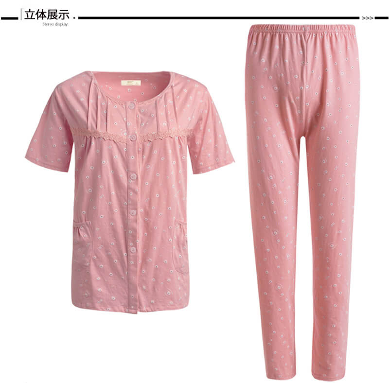 快適な着心地 2点セット パジャマ ルームウェア レディース 夏用 パジャマ リボン 半袖 純綿 ルームウェア 女性 部屋着 寝巻き ランジェリー パジャマ 可愛い 大きいサイズ 適用範囲 花柄デザイン ルームウェア Mydrap Com