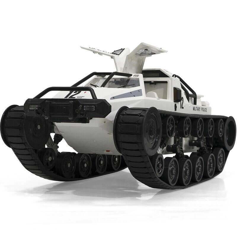 オフロードRCトラック2.4GhzIPX4防水RCアーミークローラー車両1/12スケールドリフトタンク高速12km / h4WDラジコン全方向ラジコンカーキッズ大人用アウトドアアクティビティ【4点セット】｜シングス