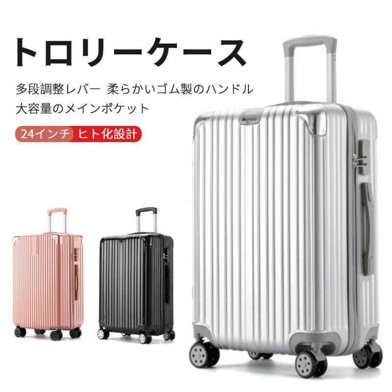スーツ例 頑丈ケース スーツケース 携帯ケース キャリーバッグ 24in 軽量 フレームワークモデル ダブルキャスター 営業 赤裸で御洒落 出張や航海に最適 女児ジャーニー 卒祭礼 請暇音物 旅行執行 Pharmaxlifesciences Com