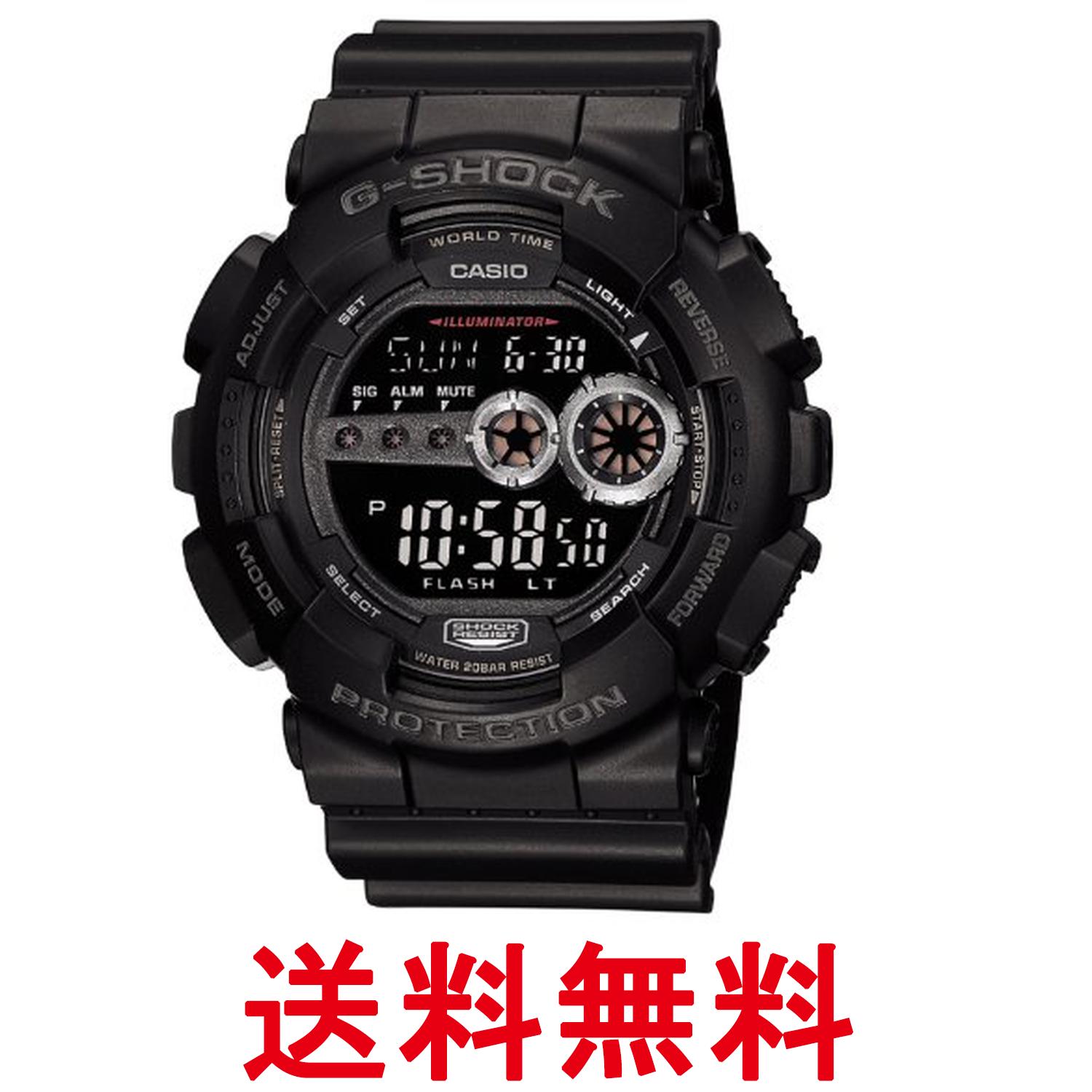カシオ GD-100-1BJF ブラック 腕時計 ジーショック メンズ CASIO 送料無料 【SK07807】