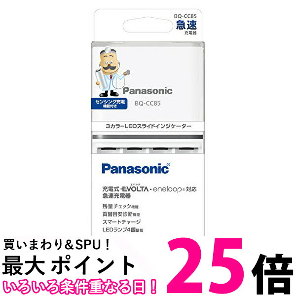 Panasonic 急速充電器 BQ-CC85