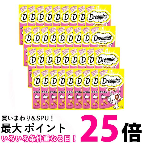 36個セット ドリーミーズ かつお味 60g 猫用 キャットフード おやつ 間食 送料無料 【SK24955】
