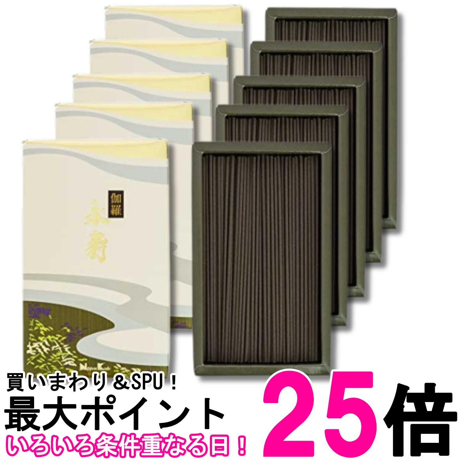 5個セット 日本香堂 伽羅永寿 バラ詰 お線香 約170g 送料無料 【SK37213】｜THINK RICH STORE 8,754円