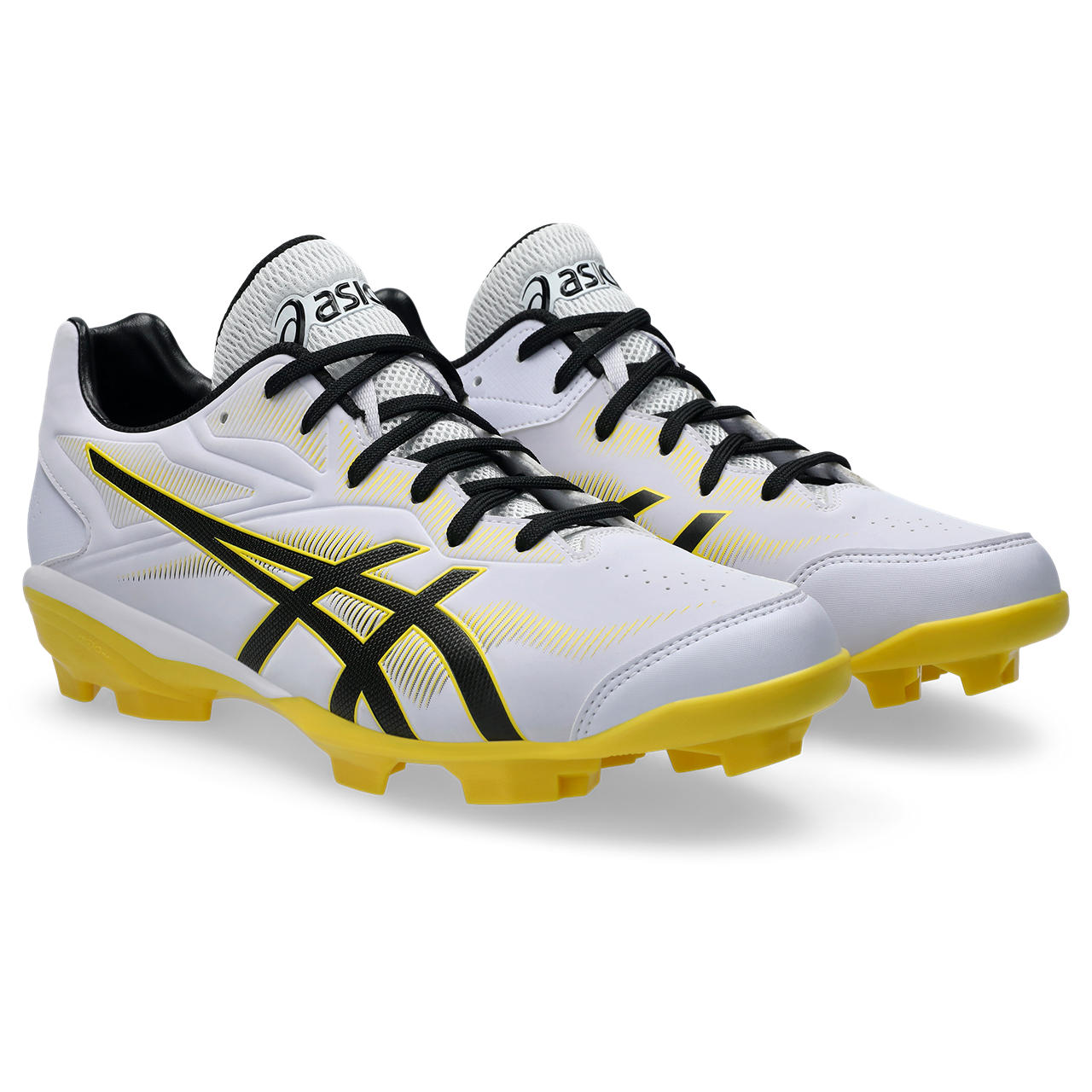 アシックス STAR SHINE 3 スパイク 1123A033 野球 シューズ 105 WHITE/BLACK Baseball 野球 シューズ（ユニ）
