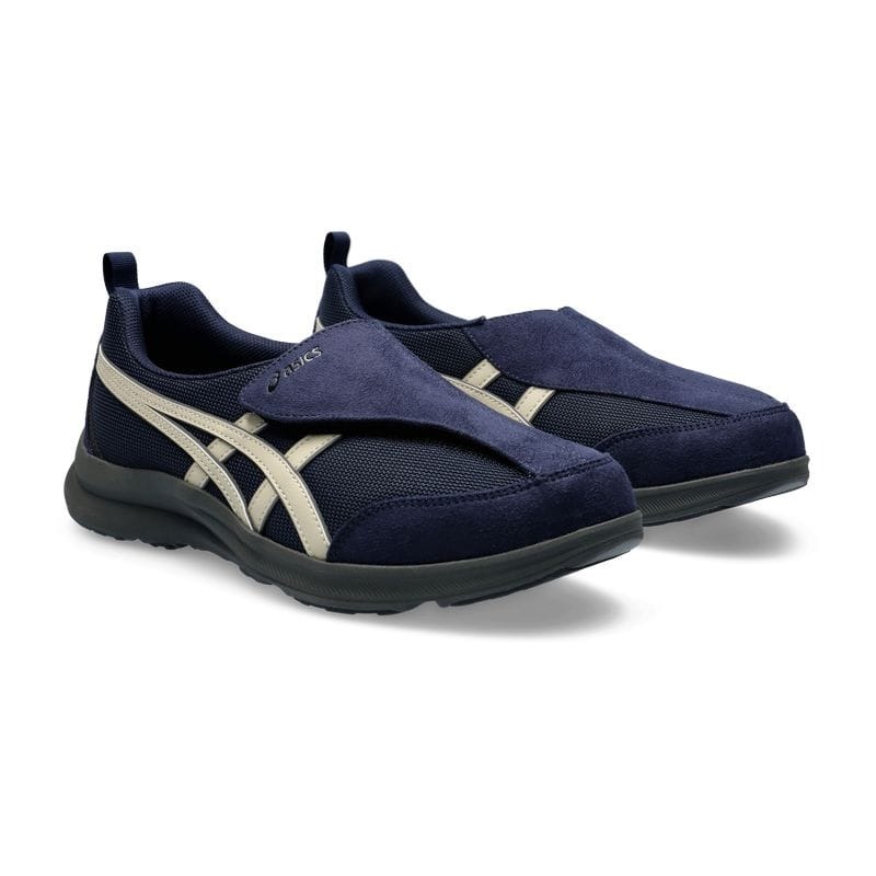 アシックス LIFEWALKER M010 1241A010 ライフウォーカー 400 ネイビーブルー×象牙色 WELLNESS WALKER シューズ（メンズ）