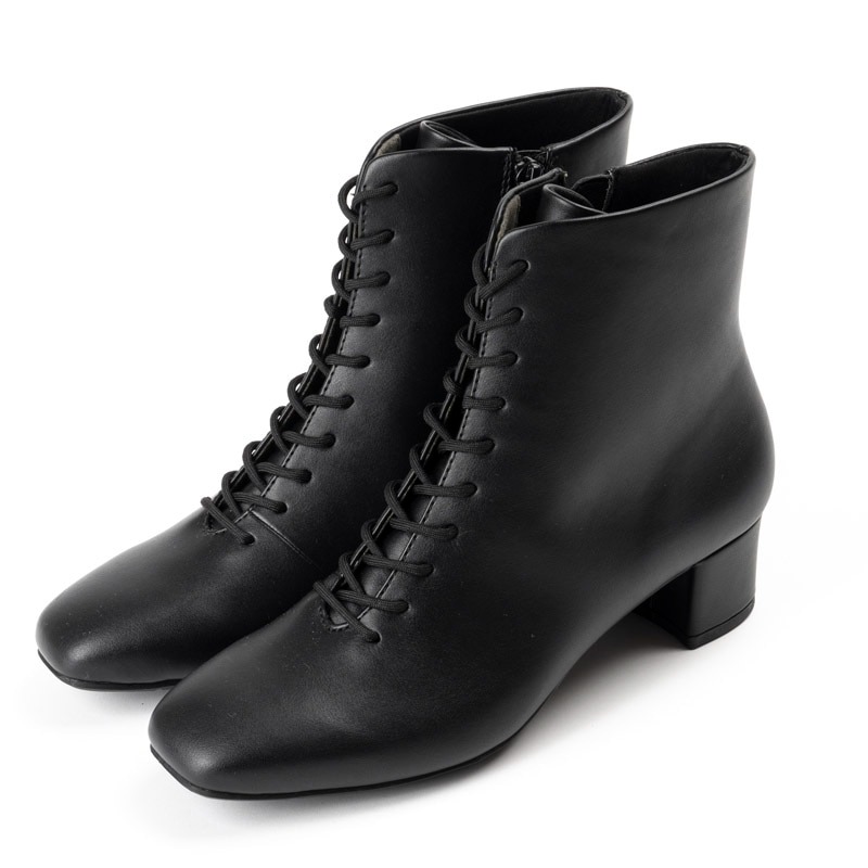 アシックス CUBE BOOTS WP AO-10251 レディースシューズ 008 黒いこと AcureZ アキュアーズ 心地よいブーツ シューズ（レディース）