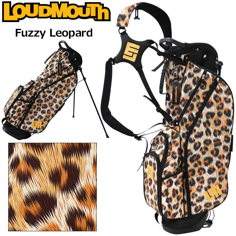 【楽天市場】ラウドマウス 8.5型 軽量 スタンドバッグ Fuzzy Leopard ファジーレオパード LM-CB0021 772988