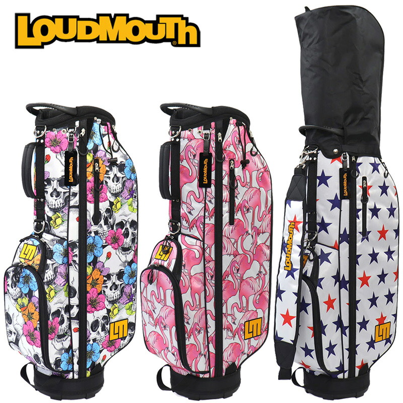 ラウドマウス 2026 8.5型 軽量 キャディバッグ LM-CB0030 866985 日本規格【新品】26SS Loudmouth ゴルフ用バッグ 派手な ゴルフ用品 キャディーバック キャディーバック 柄 APR2｜サードウェイブ ゴルスポスタイル