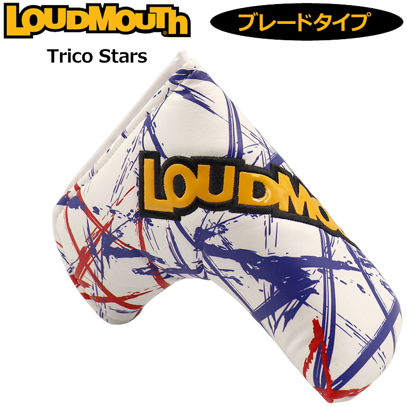 ラウドマウス パターカバー ピン/ブレード タイプ Trico Stars トリコスターズ LM-HC0013/PN 763995(355) 【日本規格】【新品】3SS2 Loudmouth PT用 ゴルフ用品 派手 な MAY2画像