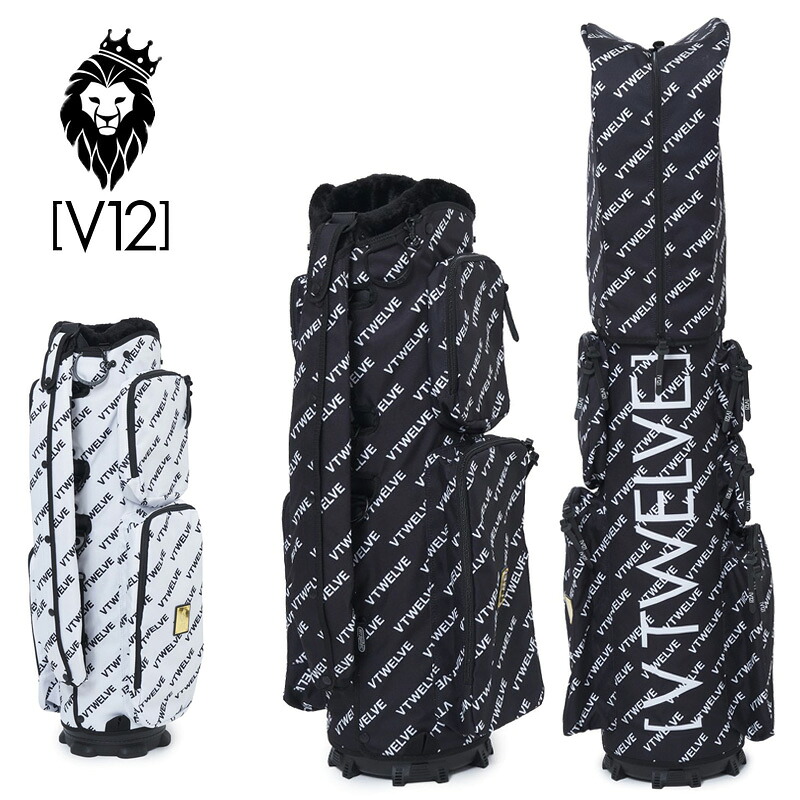 V12 ゴルフ 9.5型 キャディバッグ VET 9.5 本体+押しかぶせる仕掛ける V122210-CV01M ヴィ・トゥエルヴ 【新品】RAAR 着せ替え さあ美テック GOLF ゴルフ用御徒面子 キャディーうしろ側 キャディバック