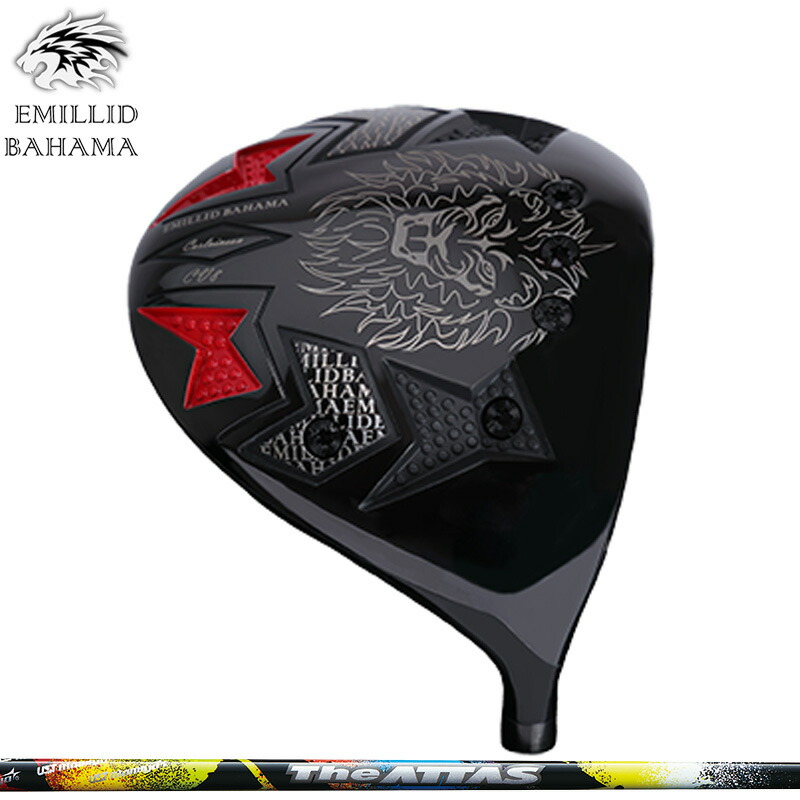 エミリッド バハマ CV8 １番ウッド UST Mamiya The ATTAS 作り付ける EMILLID BAHAMA DRIVER 【カスタム】【新品】 カールヴィンソン 立て坑 アッタス 地野球クラブ