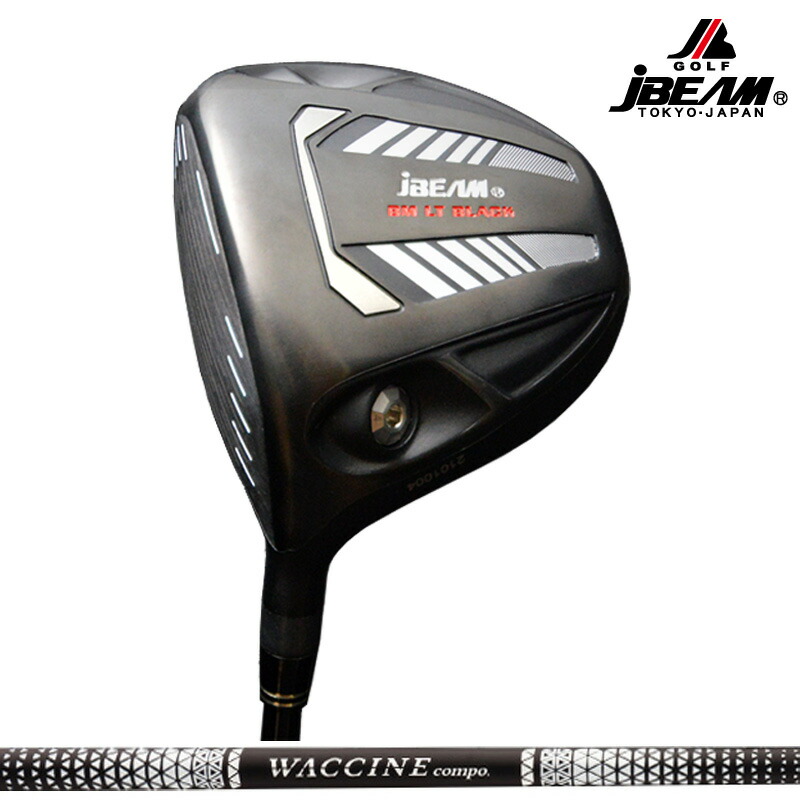 JBEAM レフティ BM LT BLACK １番ウッド グラビティ ワクチンコンポ GR450V 作り付ける WACCINE Compo 炭素 黒いこと DRIVER 【カスタム】【新品】 J光束 GOLF 立て坑 地野球クラブ