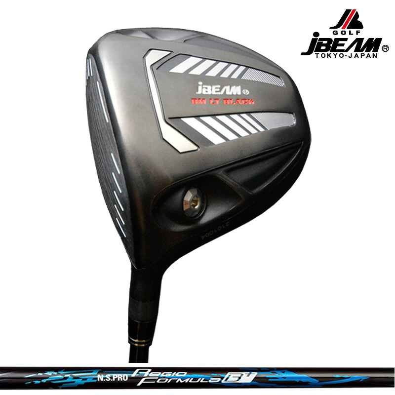 JBEAM レフティ BM LT BLACK １番ウッド 日本立て坑 N.S.PRO Regio Formula B+ とり備える NS 炭素 黒いこと DRIVER 【カスタム】【新品】 J光線 GOLF 立て坑 地野球クラブ
