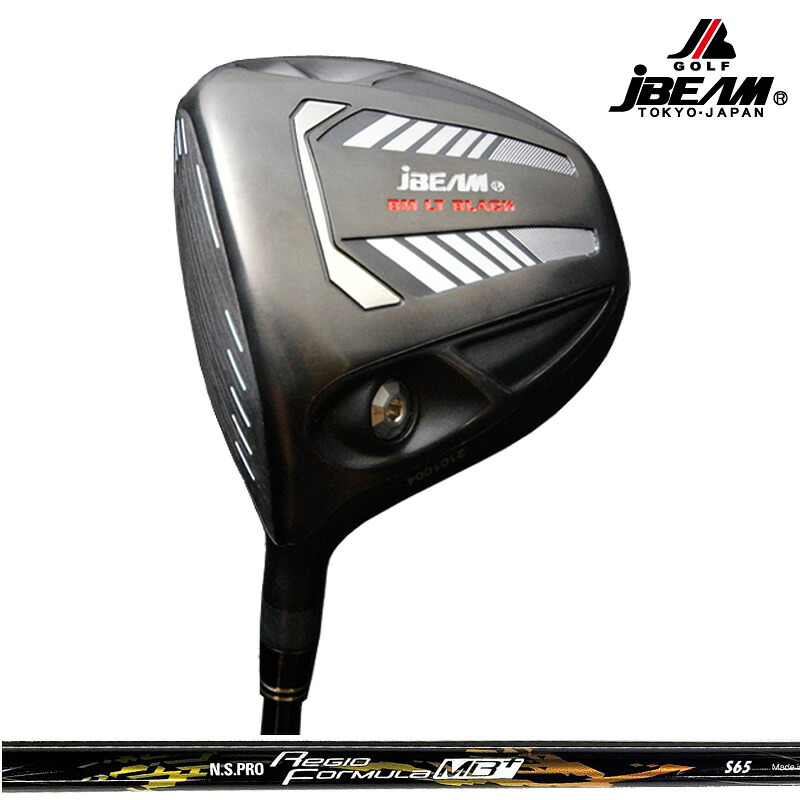 JBEAM レフティ BM LT BLACK １番ウッド 日本立て坑 N.S.PRO Regio Formula MB+ とり備える NS 炭素 黒いこと DRIVER 【カスタム】【新品】 J光線 GOLF 立て坑 地野球クラブ