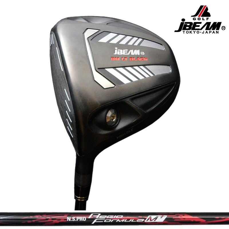 JBEAM レフティ BM LT BLACK １番ウッド 日本立て坑 N.S.PRO Regio Formula M+ とり備える NS 炭素 黒いこと DRIVER 【カスタム】【新品】 J光線 GOLF 立て坑 地野球クラブ