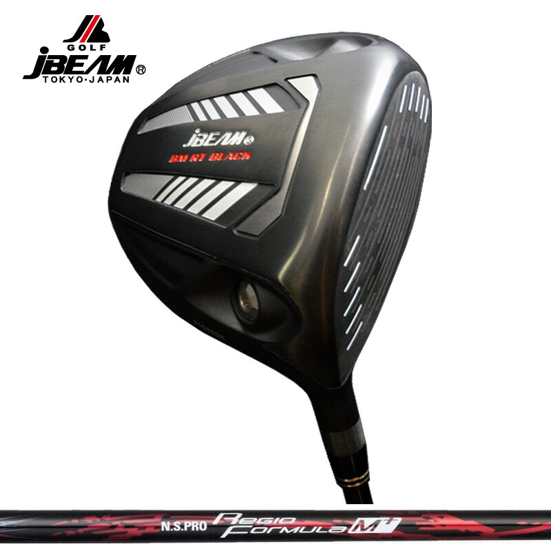 JBEAM BM RT BLACK １番ウッド 日本立て坑 N.S.PRO Regio Formula M+ とり備える NS 炭素 黒いこと DRIVER 【カスタム】【新品】 J光線 GOLF 立て坑 地野球クラブ