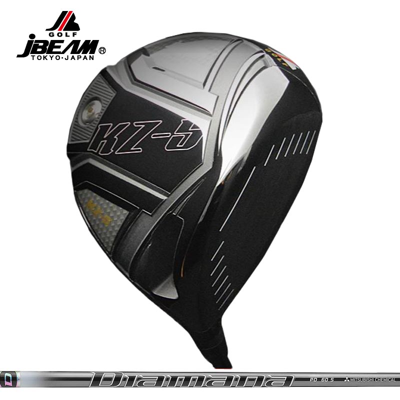 JBEAM KZ-5 ドライバー 三菱ケミカル Diamana PD 装着【カスタム】【新品】 Jビーム GOLF シャフト ディアマナ 地クラブ｜サードウェイブ ゴルスポスタイル