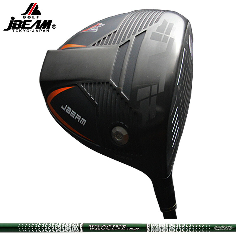 JBEAM JΣ シグマ ドライバー グラビティ ワクチンコンポ GR350 装着 WACCINE Compo 【カスタム】【新品】 Jビーム Jシグマ SIGMA ゴルフ GOLF シャフト プロトタイプ 地クラブ|サードウェイブ ゴルスポスタイル
