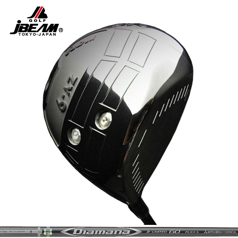 JBEAM ZY-9 １番ウッド 三菱ケミカル Diamana D-LIMITED 作り付ける【カスタム】【新品】 J光束 GOLF 立て坑 ディアマナ 地野球クラブ