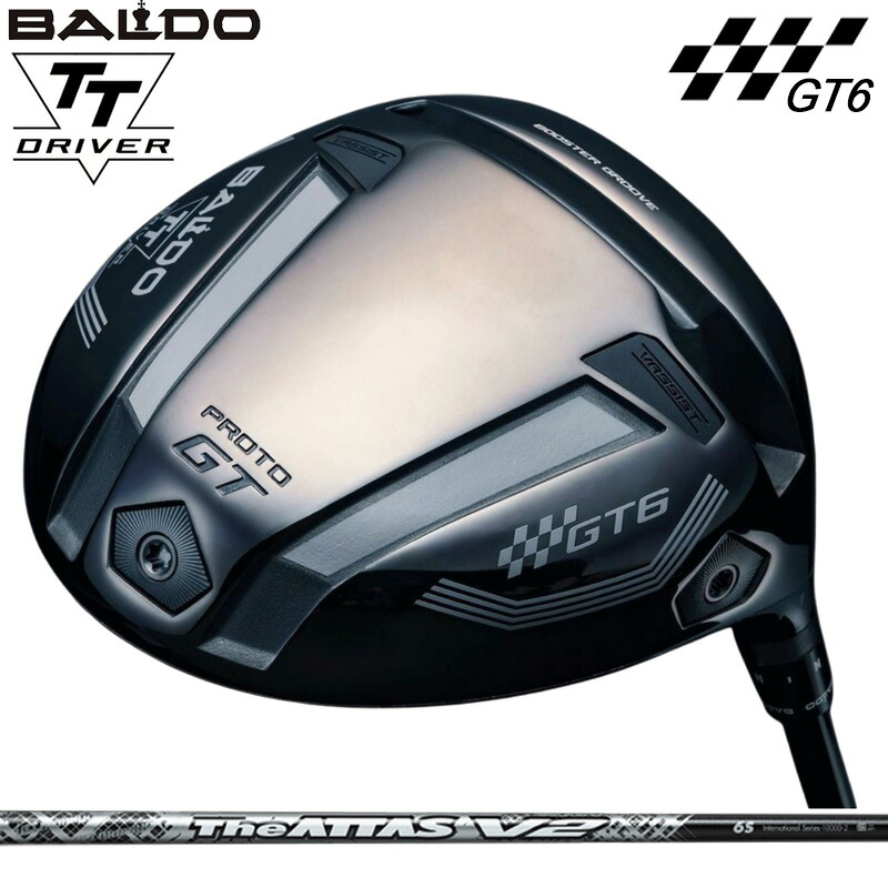 バルド TT １番ウッド GT6 SHALLOW プロト 変数式 UST Mamiya The ATTAS V2 作り付ける ジ アッタス ブイツー マミヤ 【カスタム】【新品】 BALDO DRIVER シャロー PROTO 地野球クラブ ゴルフ