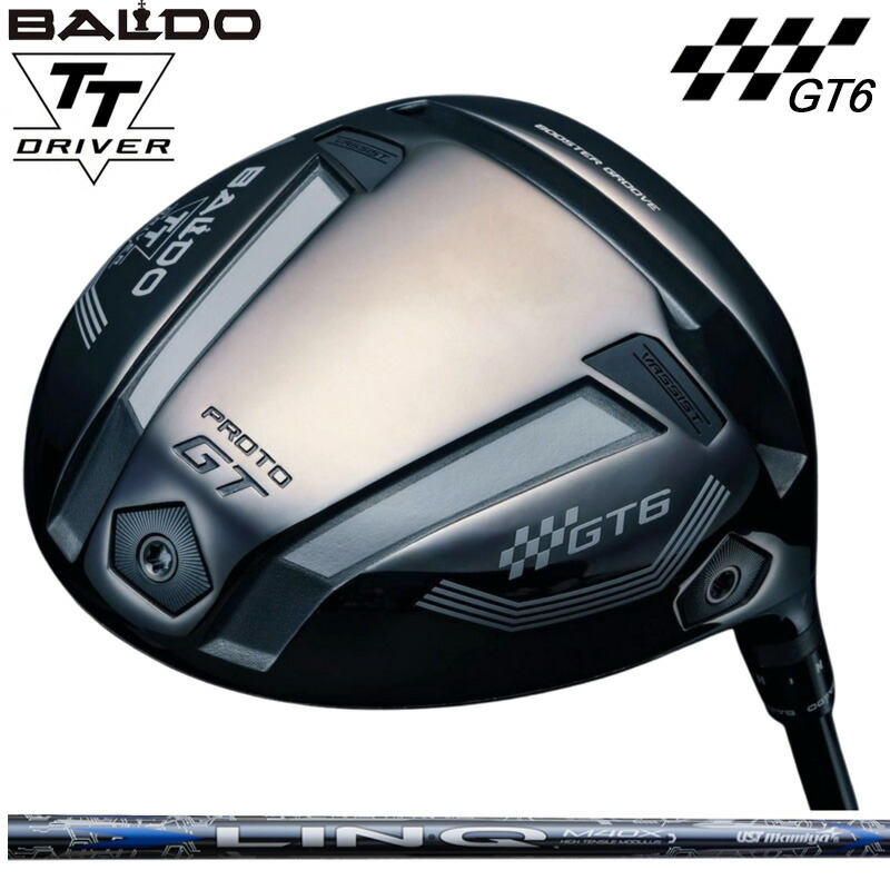 バルド TT １番ウッド GT6 SHALLOW プロト 変数式 UST Mamiya LIN-Q BLUE EX 作り付ける 繋がり 青色 マミヤ 【カスタム】【新品】 BALDO DRIVER シャロー PROTO 地野球クラブ ゴルフ