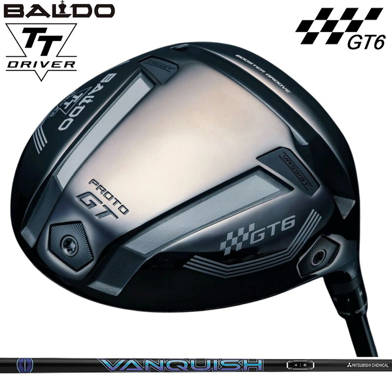 バルド TT ドライバー GT6 SHALLOW プロト 可変式 三菱ケミカル VANQUISH 装着 ヴァンキッシュ 【カスタム】【新品】 BALDO DRIVER シャロー PROTO 地クラブ ゴルフ|サードウェイブ ゴルスポスタイル