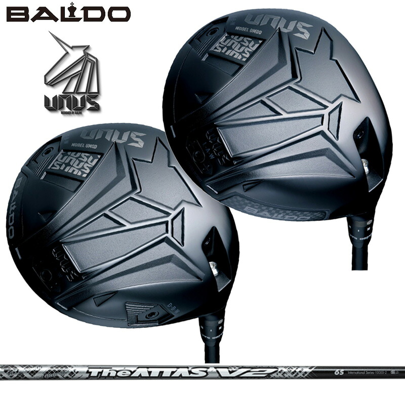 バルド 2026 UNUS ドライバー DD SD 可変式 UST Mamiya The ATTAS V2 装着 ジ アッタス ブイツー マミヤ 【カスタム】【新品】 BALDO DRIVER ウヌス 地クラブ ゴルフ｜サードウェイブ ゴルスポスタイル