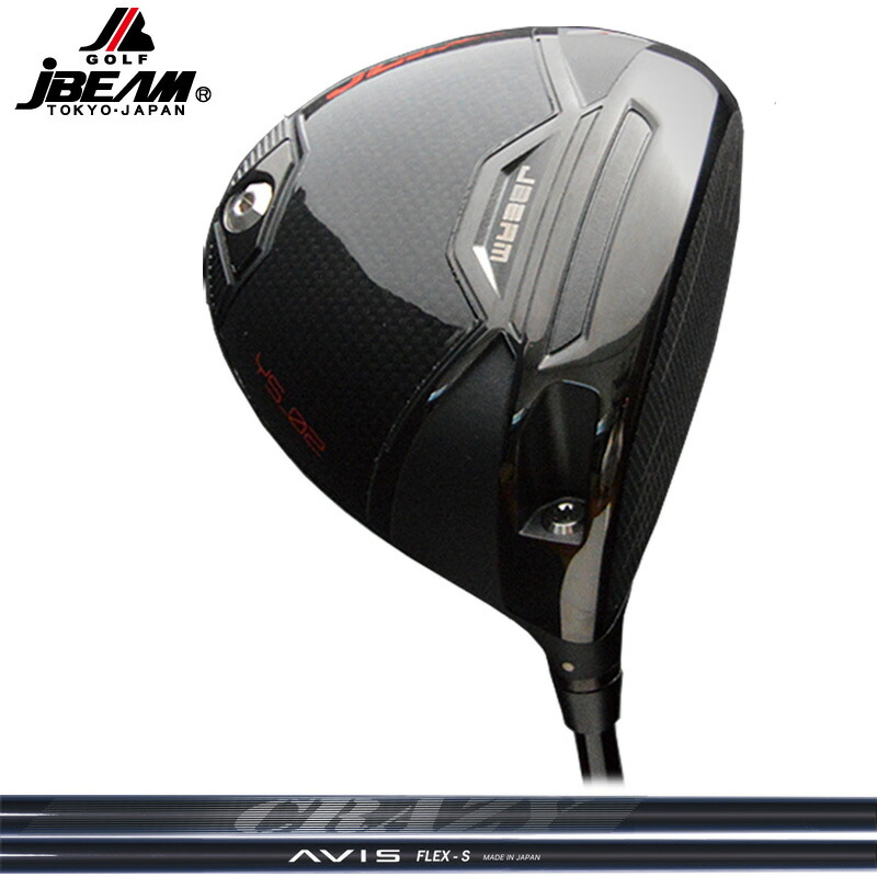 JBEAM JL BLACK ドライバー クレイジー AVIS 装着 CRAZY アヴィス 軽量 【カスタム】【新品】 Jビーム ジェイ エル ブラック ジェーエル BK GOLF シャフト 地クラブ|サードウェイブ ゴルスポスタイル