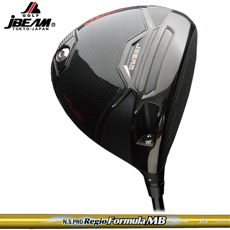 JBEAM JL BLACK ドライバー 日本シャフト N.S.PRO Regio Formula MB 装着 NS 【カスタム】【新品】 Jビーム ジェイ エル ブラック ジェーエル BK GOLF シャフト 地クラブ|サードウェイブ ゴルスポスタイル
