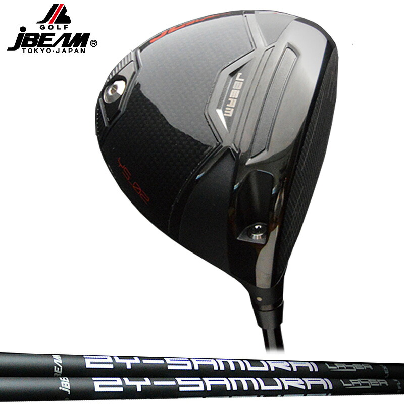 JBEAM JL BLACK １番ウッド JBEAM ZY-SAMURAI LASER 作り付ける J光束 サムライ レーザ 【カスタム】【新品】 J光束 ジェイ エル 黒いこと ジェーエル BK GOLF 立て坑 地野球クラブ