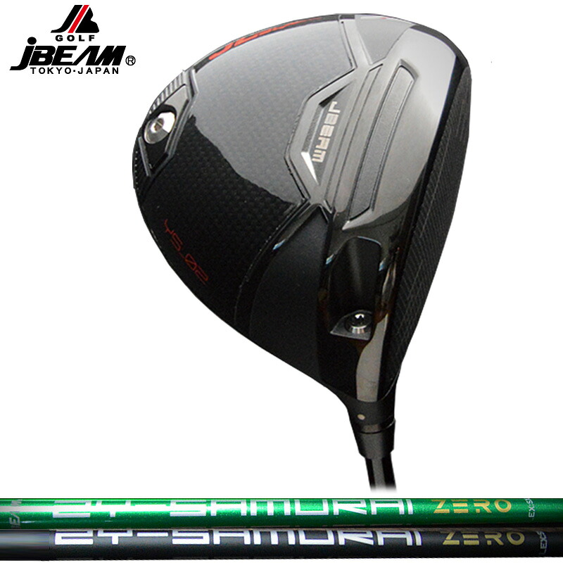 JBEAM JL BLACK １番ウッド JBEAM ZY-SAMURAI ZERO 作り付ける J光束 サムライ 皆無 【カスタム】【新品】 J光束 ジェイ エル 黒いこと ジェーエル BK GOLF 立て坑 地野球クラブ