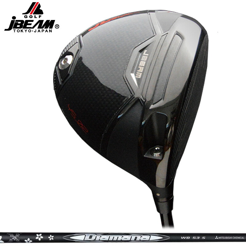 JBEAM JL BLACK １番ウッド 三菱ケミカル Diamana WB 作り付ける ディアマナ 【カスタム】【新品】 J光束 ジェイ エル 黒いこと ジェーエル BK GOLF 立て坑 地野球クラブ