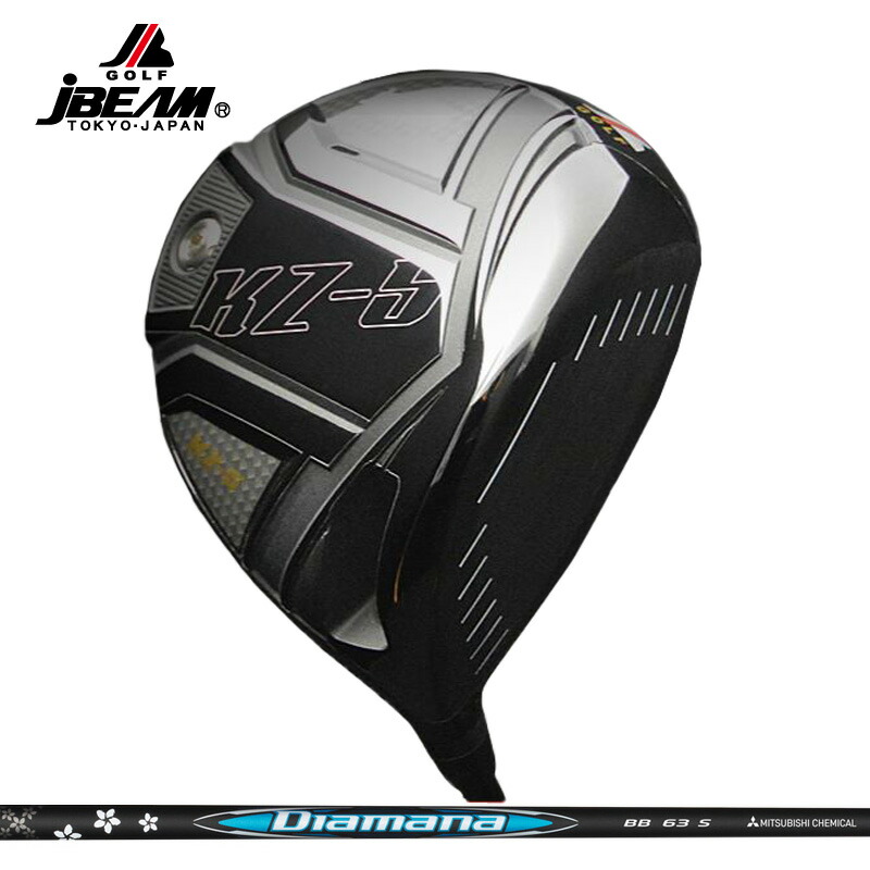 JBEAM KZ-5 １番ウッド 三菱ケミカル Diamana BB 作り付ける ディアマナ【カスタム】【新品】 J光束 GOLF 立て坑 ディアマナ  地野球クラブ