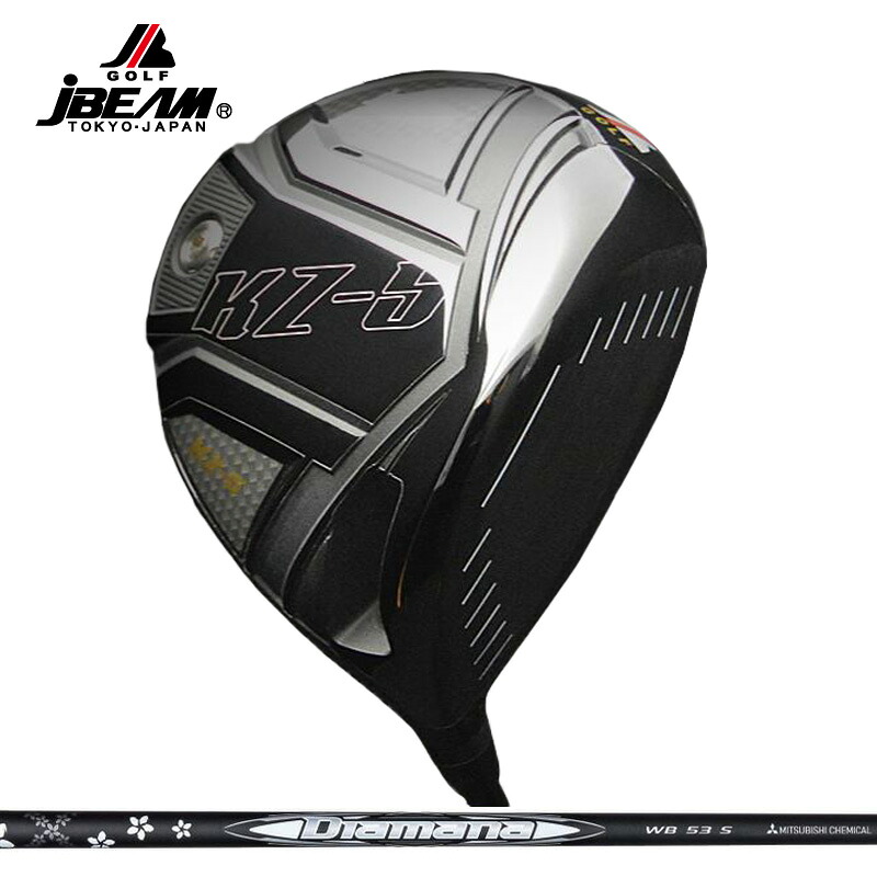 JBEAM KZ-5 １番ウッド 三菱ケミカル Diamana WB 作り付ける ディアマナ【カスタム】【新品】 J光束 GOLF 立て坑 ディアマナ  地野球クラブ