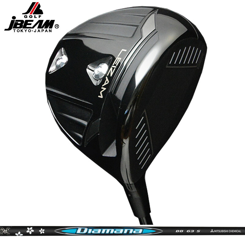 JBEAM LEIZAM １番ウッド 三菱ケミカル Diamana BB 作り付ける ディアマナ 【カスタム】【新品】 J光束 レイザム レーザム GOLF 立て坑 地野球クラブ