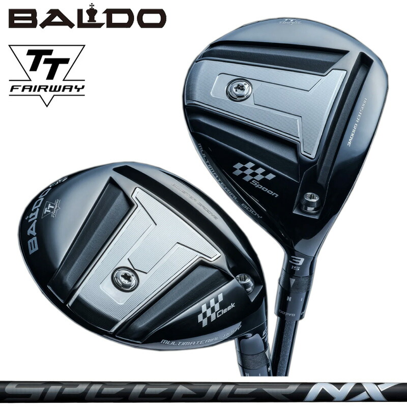 バルド 2024 TT フェアウェイウッド Fujikura SPEEDER NX BLACK 作り付ける フジクラ スピーダー 黒いこと BALDO FAIRWAY WOOD 【カスタム】【新品】 ティ 紅茶 SPOON CLEEK 地野球クラブ